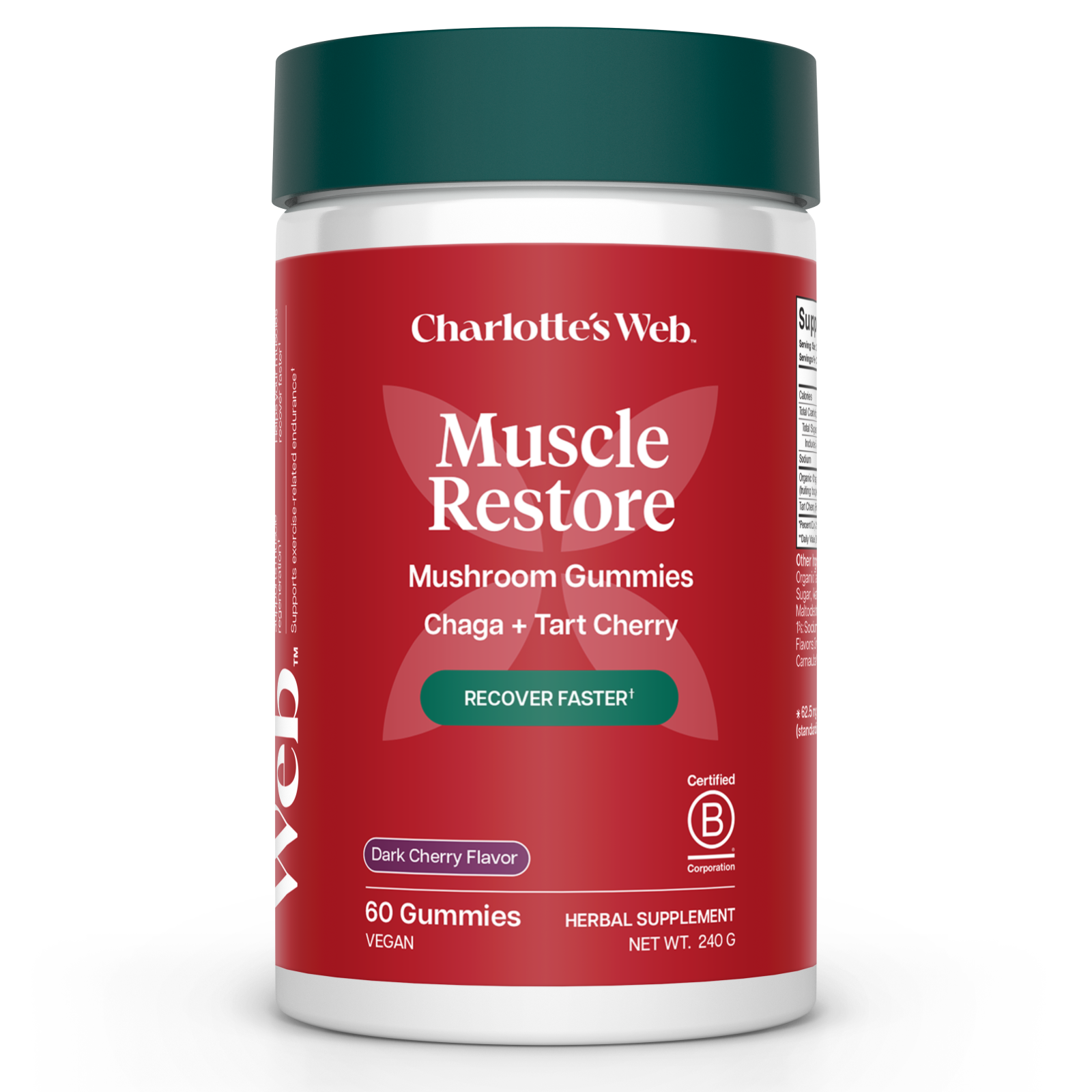 Muscle Restore Mushroom Gummies 60ct