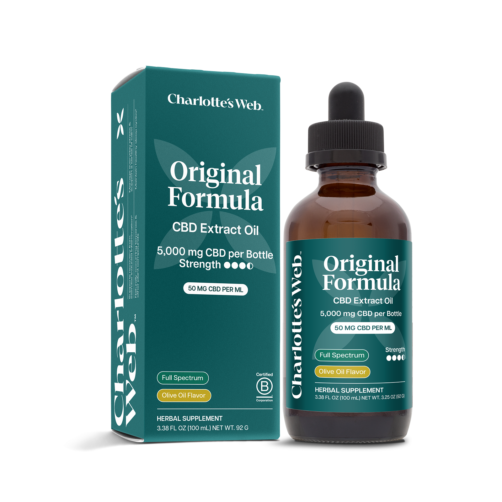 Original Formula - 50MG CBD OIL (Canada) – Charlotte's Web CBD