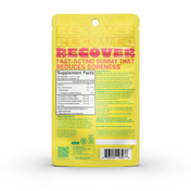 Product Image for Yellow package of 'RECOVER' fast-acting gummies on a white background