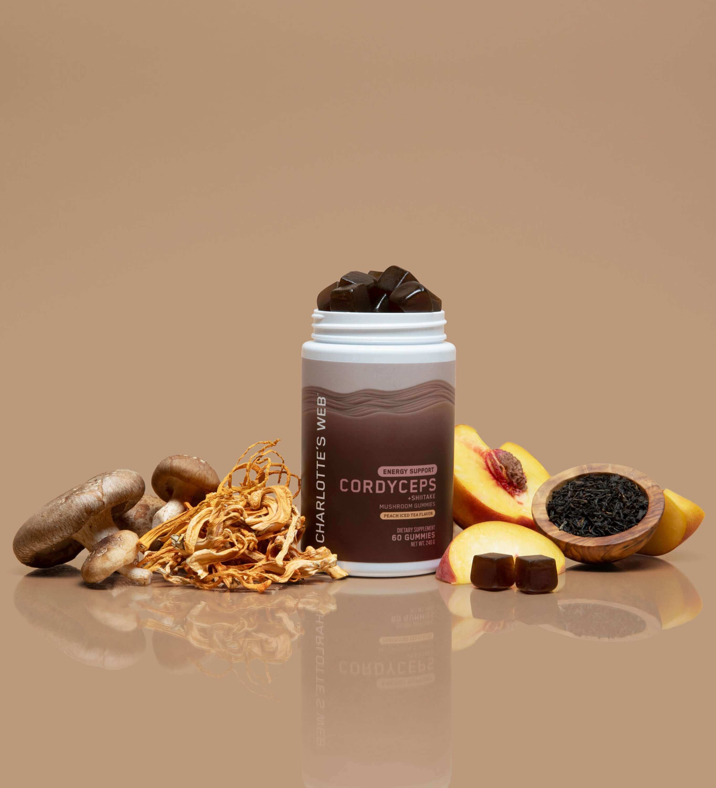 Energy Support with Cordyceps & Shiitake Mushroom Gummy