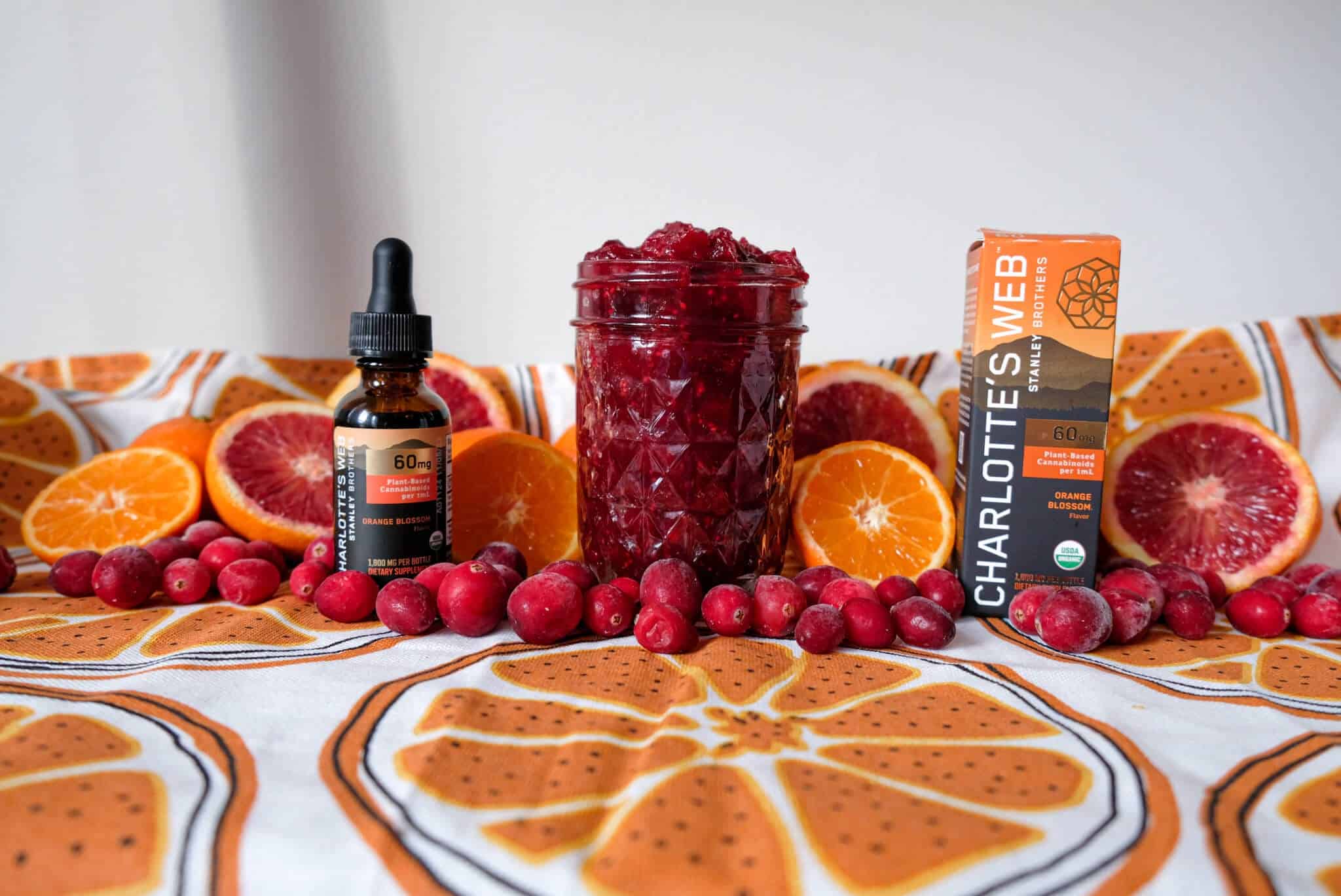 Cranberry Orange Jam CBD Recipe