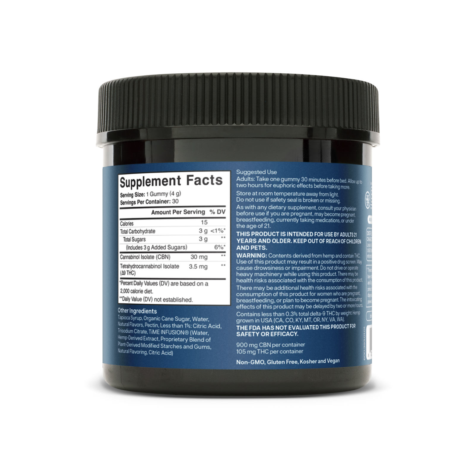 Product Image for Charlotte's Web Knockout Extra Strength Supplement Facts