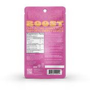 Product Image for Pink packaging of Charlotte's Web Brightside Boost gummies with supplement facts on a white background