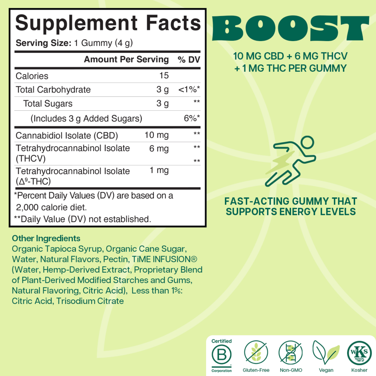 Product Image for Charlotte's Web Brightside Boost Supplement Facts