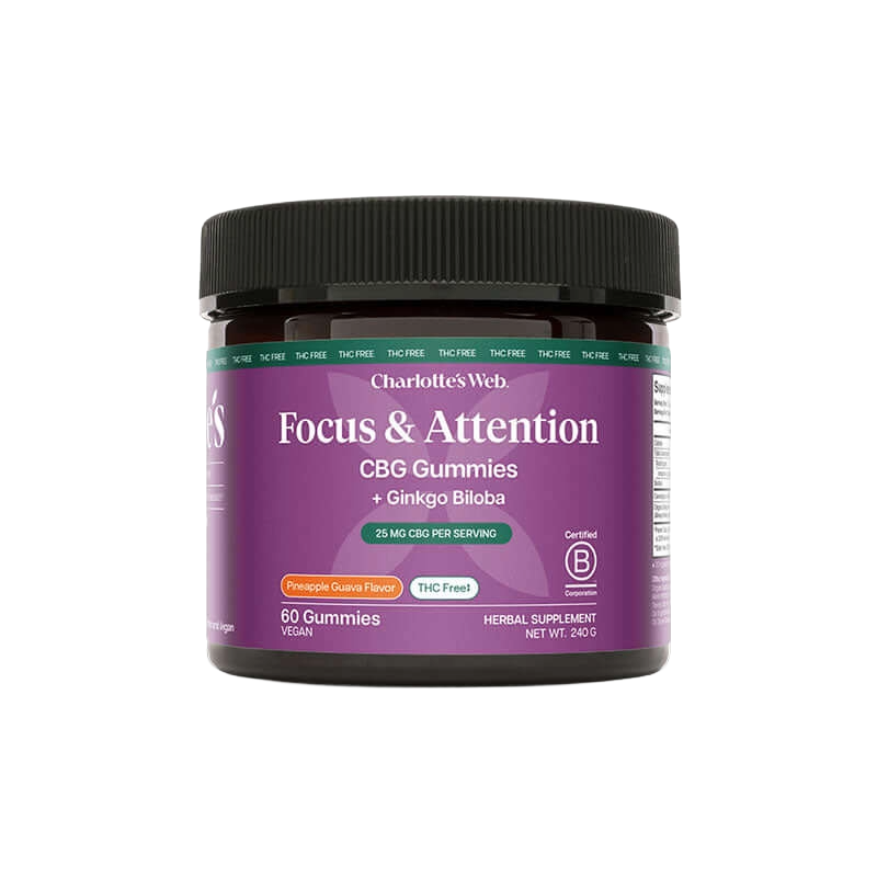 Product Image for Focus &amp; Attention CBG Gummy