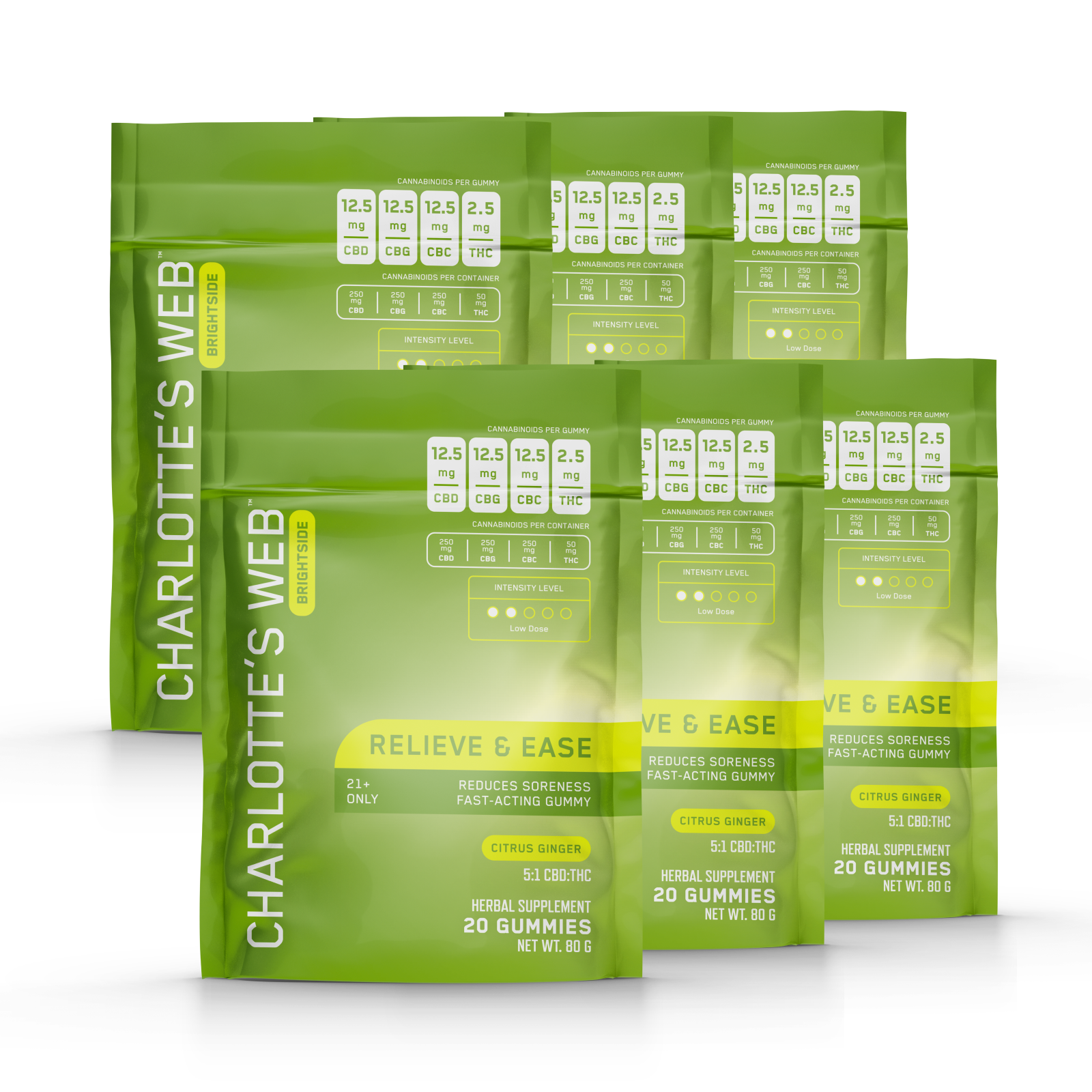 Product Image for THC Relieve &amp; Ease Gummies Bundle